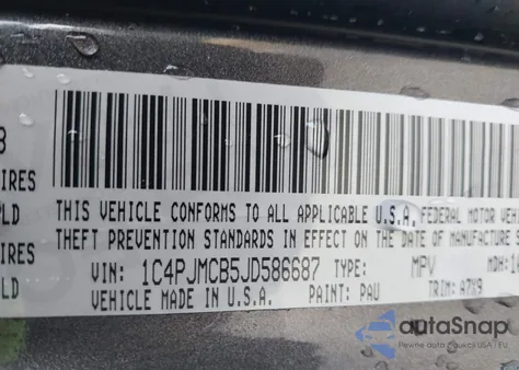 2018 Jeep Cherokee Latitude Tech Connect 4X4 from USA, damaged, VIN 1C4PJMCB5JD586687